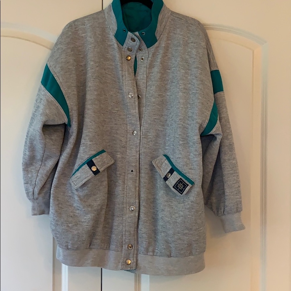 90’s Reversible sweater/jacket. Current Seen. XL